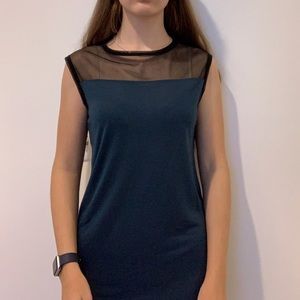 All saints teal dress